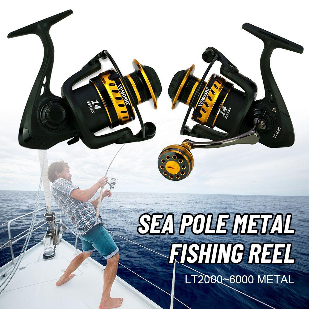 MAYSHOW Máy Câu Cá LT2000 Bằng Kim Loại Cao Cấp Chuyên Dùng