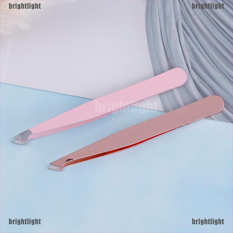 Dụng Cụ Tẩy Lông Mặt Bằng Thép Không Gỉ Có Đèn LED