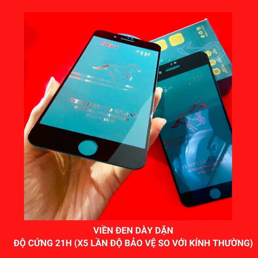 Kính cường lực Iphone  7plus/8plus, X/Xs/11Pro, Xsmax/11Promax, Xr/11,12/12 Pro/12 ProMax,13/13Promax-Loại cao cấp 21H