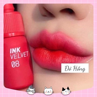 Son Ink Velvet màu 08 đỏ hồng