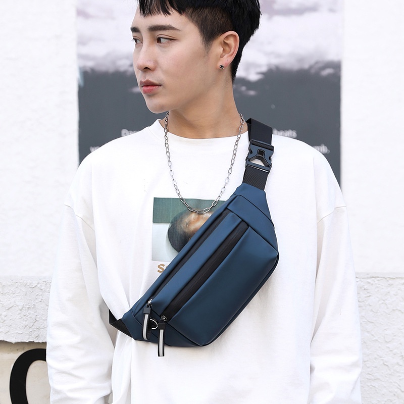 Túi đeo chéo nam nữ Unisex thời trang siêu nhẹ TC07 chống nước, túi thay đổi linh hoạt được 3 kiểu đeo
