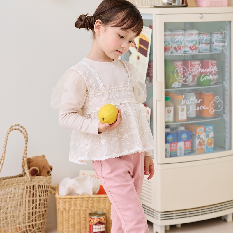 Áo gile ren Hàn cho bé gái BEB3VS101