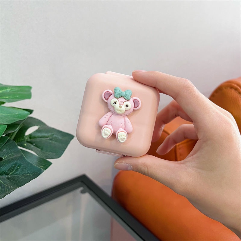 Hộp Đựng Thuốc Cỡ Nhỏ Chống Ẩm Dễ Thương Tiện Dụng