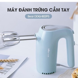 Máy đánh trứng cầm tay mini Bear B02P5/B02F1/A01G1, đánh kem, bơ, tạo bọt cà phê