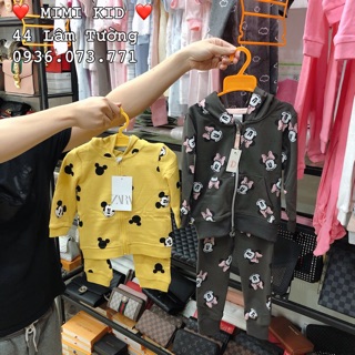 Bộ nỉ Mickey cho bé