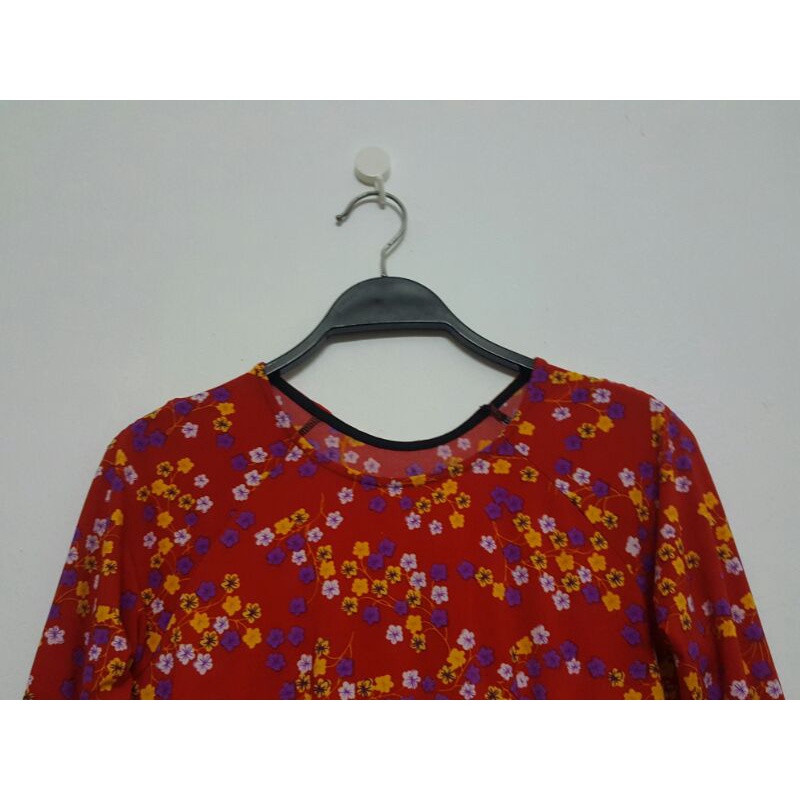 BỘ ÁO DÀI HOA NHÍ XINH