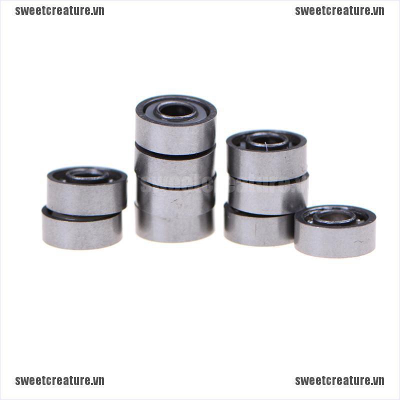 10 Viên Đạn Bạc Mini 3X8X3Mm Chất Lượng Cao