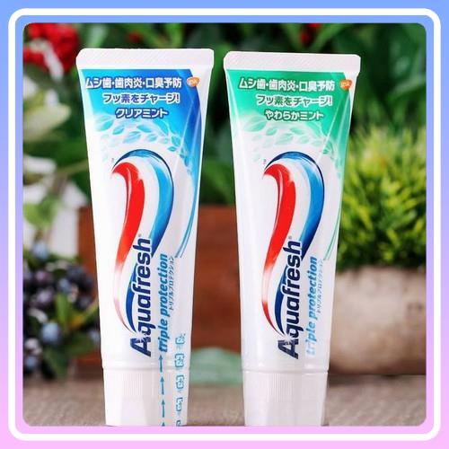 [Hàng Nhật nội địa] Kem đánh răng Aquafresh +20gr (2 mùi vị)