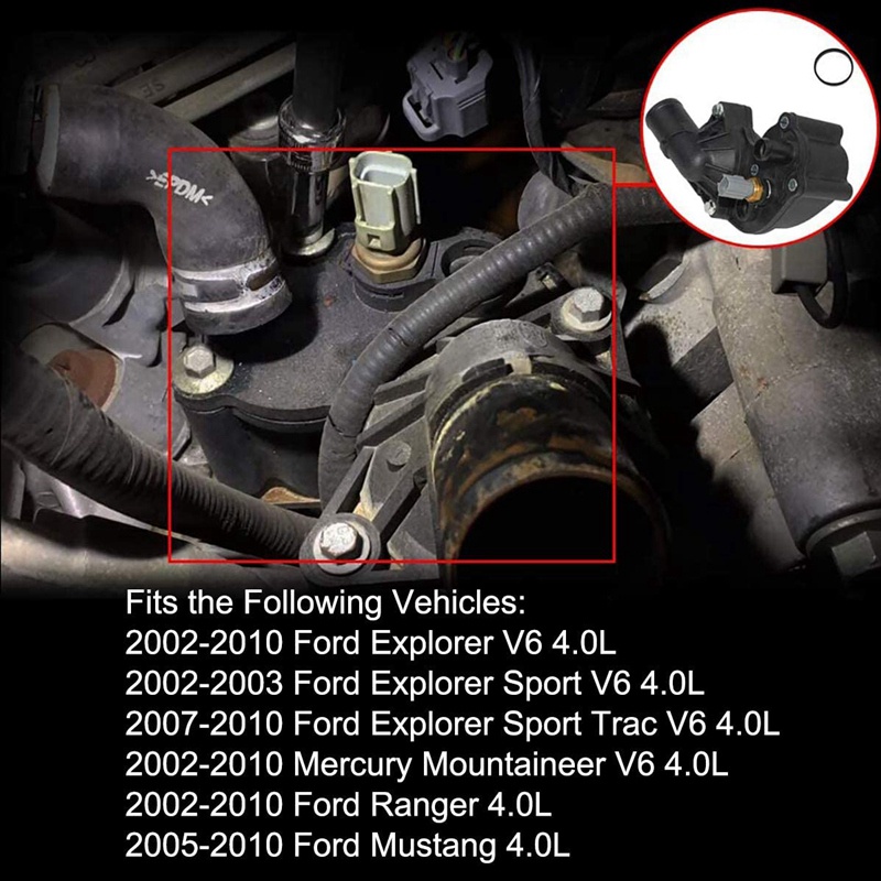 Thiết Bị Cảm Biến Làm Mát Động Cơ Cho Ford Mustang 4.0L 2005-2010 2L2Z-8592-BA 902-210