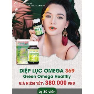 Diệp lục collagen omega 369