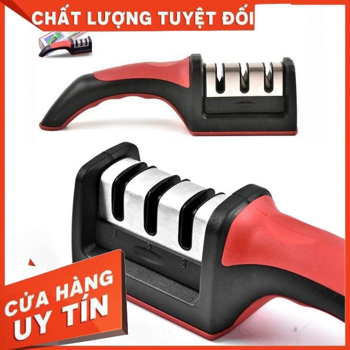 [SIÊU RẺ] Dụng cụ mài dao kéo 3 cấp độ, mài bén siêu tiện lợi