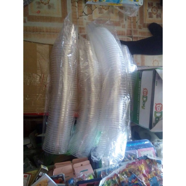 Cốc nhựa dùng 1 lần để trà sữa, chè, nước mía...