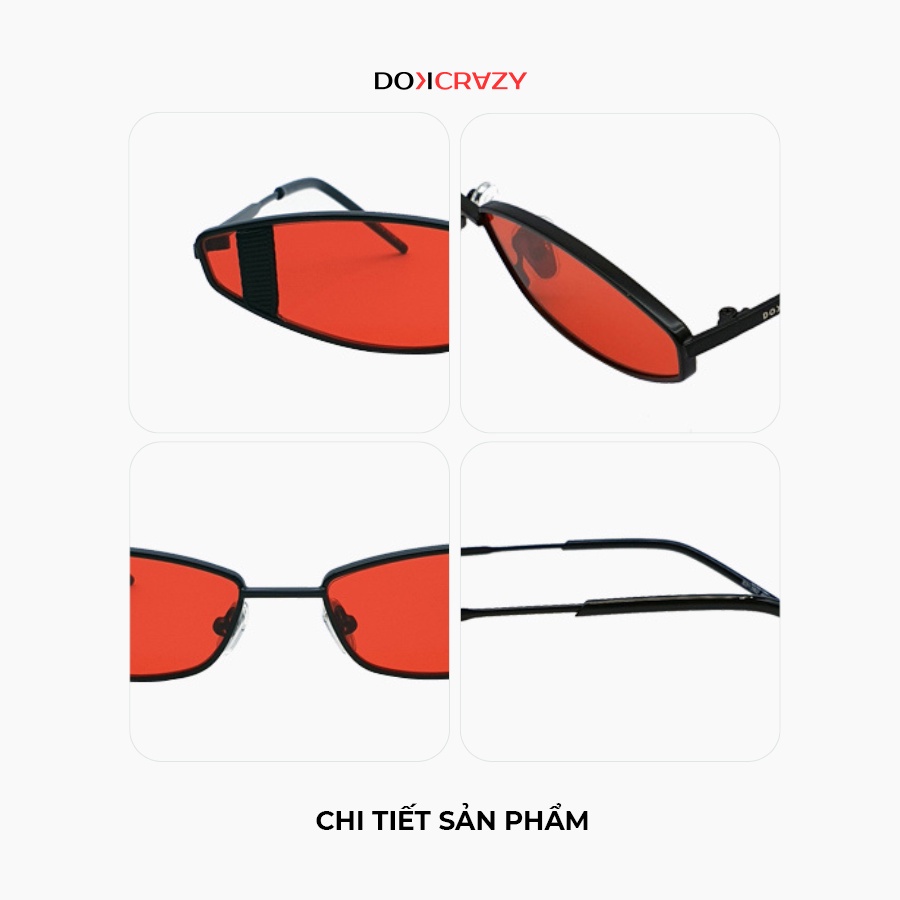 Kính râm thời trang nam nữ CITIZEN DOKCRAZY gọng nhỏ phong cách hip hop