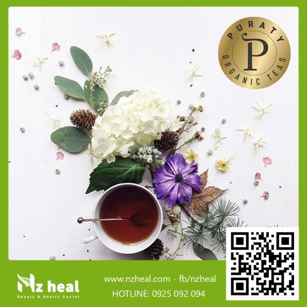 Trà hữu cơ ngủ ngon Puraty Sleep Well Tea Organic 12g