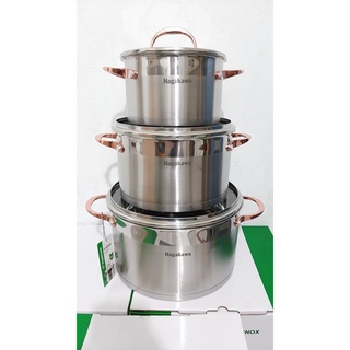 [Chính hãng] BỘ NỒI NAGAKAWA 1352