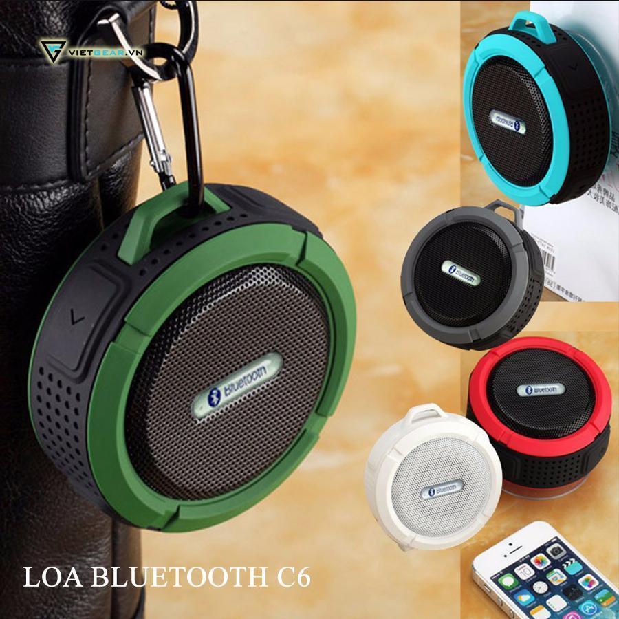 Mua Loa Nghe Nhac Mini,Loa Bluetooth Chống Nước BTSC6 - Âm Thanh Tốt, Bluetooth 3.0, Chuẩn Chống Nước IP65