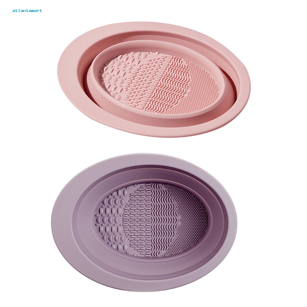 Am| Bộ Tô Rửa Cọ Trang Điểm Có Thể Tái Sử Dụng Thích Hợp Làm Quà Tặng