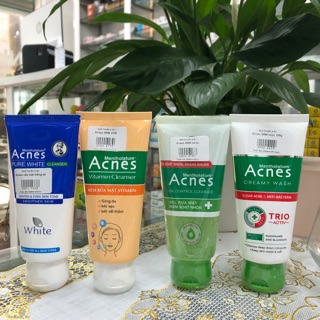 Sữa rửa mặt ACNES các loại tub 100g