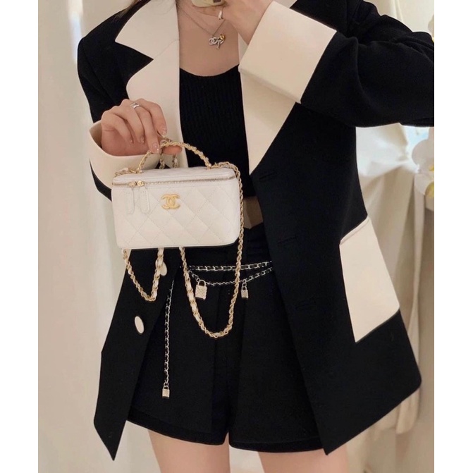 ♥️ Áo blazer phối màu Lisa