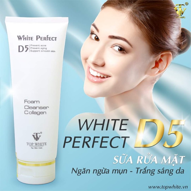 Top White D5 mới