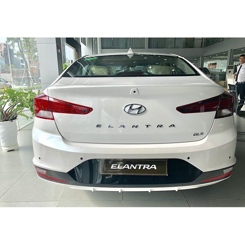 Logo chữ Elantra & GLS dán đuôi xe Hyundai Elantra 2016,2017,2018,2019,2020,2021-Ms: 86315F2AA0, 86312F2AA0