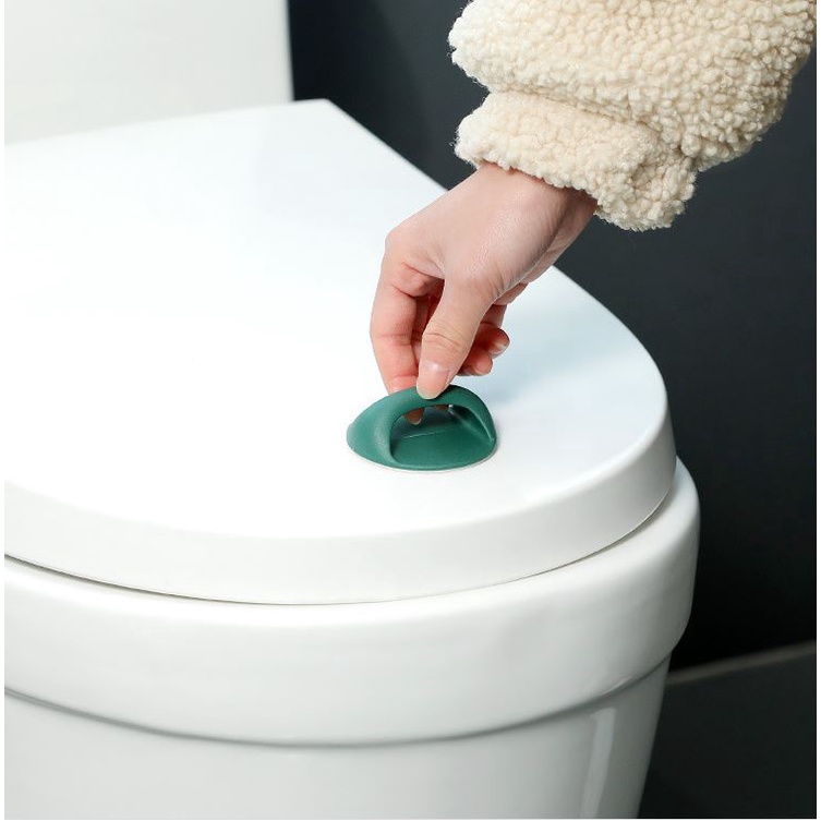 Tay Nắm Cửa Tủ Tự Dính Có Móc Tiện Dụng