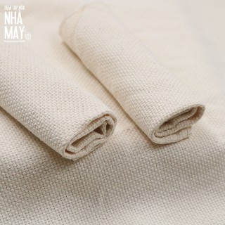 Vải aida mềm thêu len xù (không may viền)