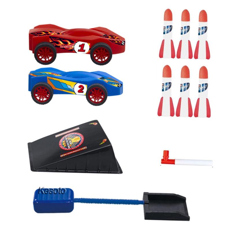 Racing Car Launching Game Stomp and Launch Toy for Kids Outdoor Play