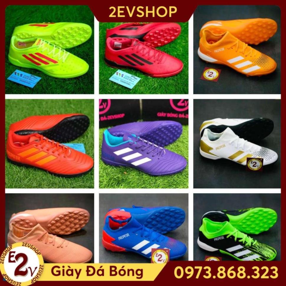 Xả Hàng giày đá bóng Das lẻ size, giày đá banh thể thao nam cỏ nhân tạo rẻ đẹp - 2EVSHOP LO()1 🕸️