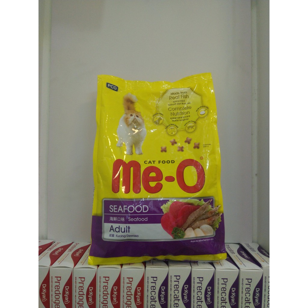 Thức ăn cho mèo lớn  Me-o vị hải sản 1,2 kg