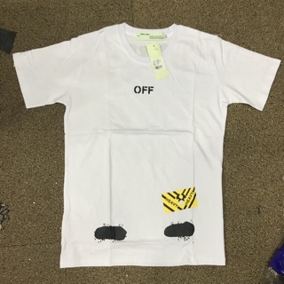Áo phông thun tee ow ofwhite (ảnh thật)