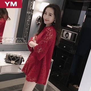 Váy ren tay lỡ