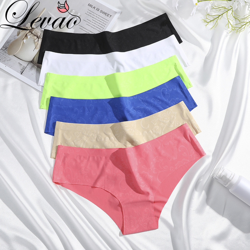 Quần Lót Lụa Levao Lưng Thấp Gợi Cảm Cho Nữ