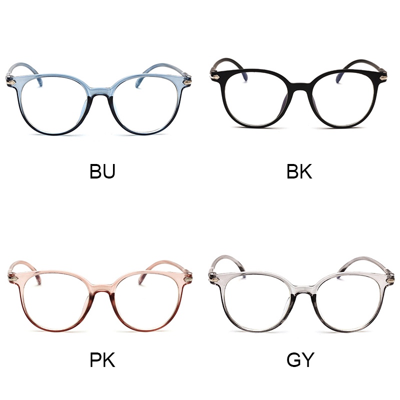 Anti-Blue Round Glasses Eyeglasses Anti Radiation Reading glasses