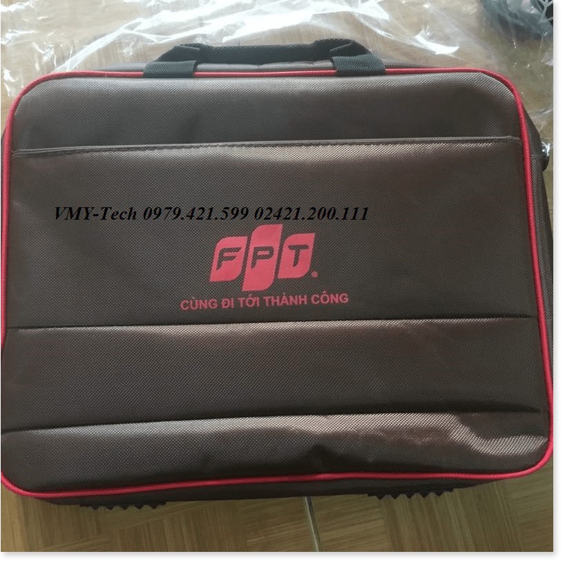 🆕 Cặp Laptop FPT giá rẻ - 3 ngăn - 3 Lớp xốp chống sốc Dùng cho 14 - 15.6inch