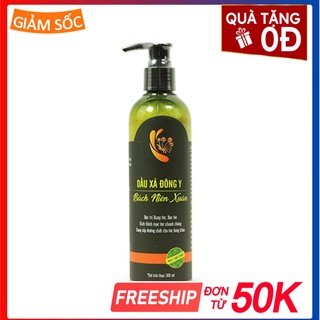 Dầu xả Bách Niên Xuân xanh cung cấp dưỡng chất cải thiện tóc bạc