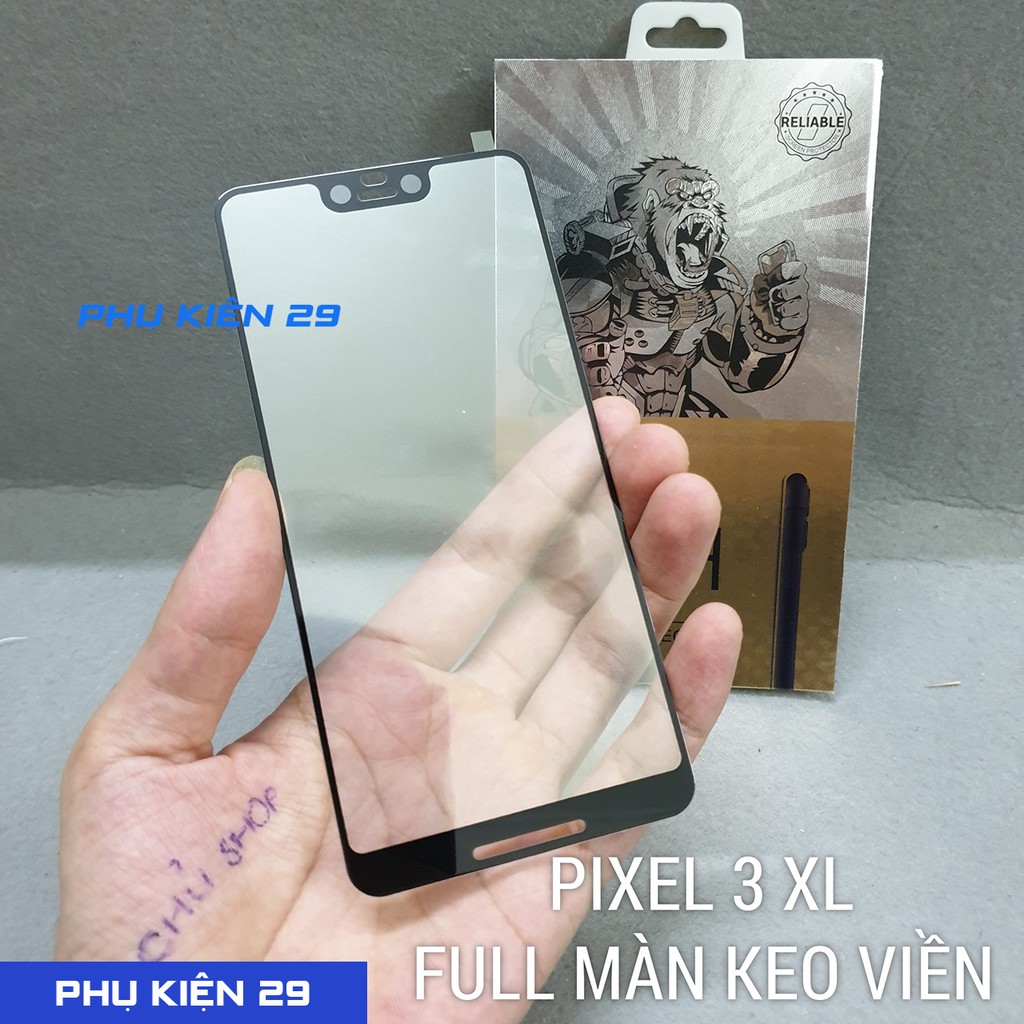 Dán kính cường lực FULL màn 3D keo viền Glass Pro+ 9H