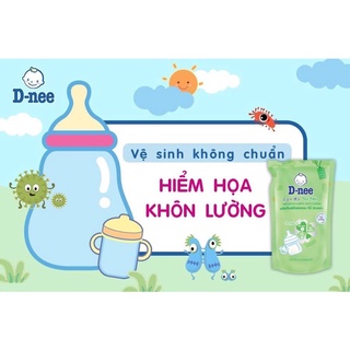 Nước rửa bình sữa dnee thái lan 600ml
