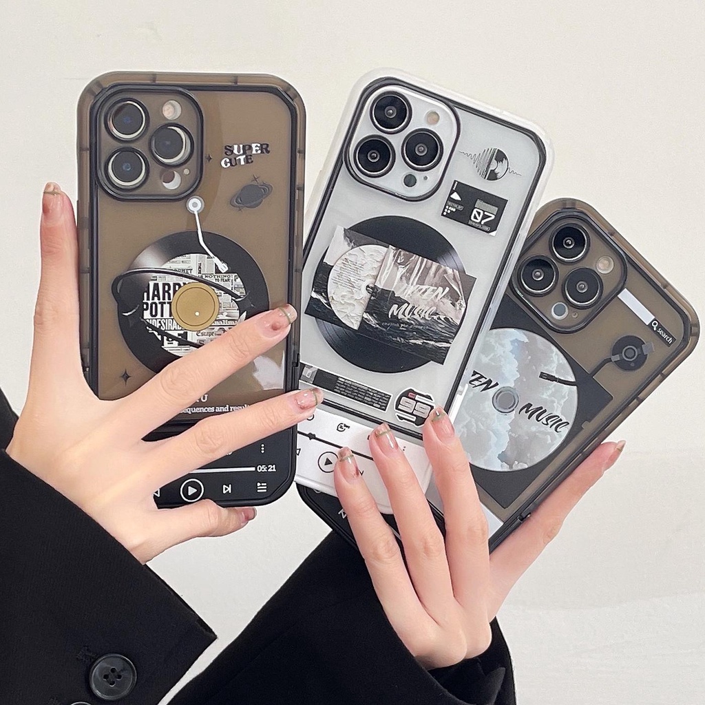 Ốp Điện Thoại Silicon Tpu Mềm Chống Sốc Có Giá Đỡ Vô Hình Cho iphone 13 12 11 pro max x xr xsmax 7/8plus