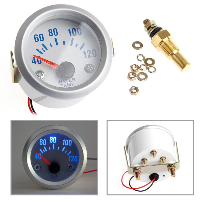 Đồng Hồ Đo Nhiệt Độ Nước Kỹ Thuật Số 2 52mm Cho Xe Hơi Mới