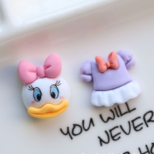 Charm (C489) slime/ Dụng Cụ Charm Trang Trí [Ko Keo &amp; Nút]  Nhân Vật Hoạt Hình &amp; Quần Áo - Giá 01 Cái