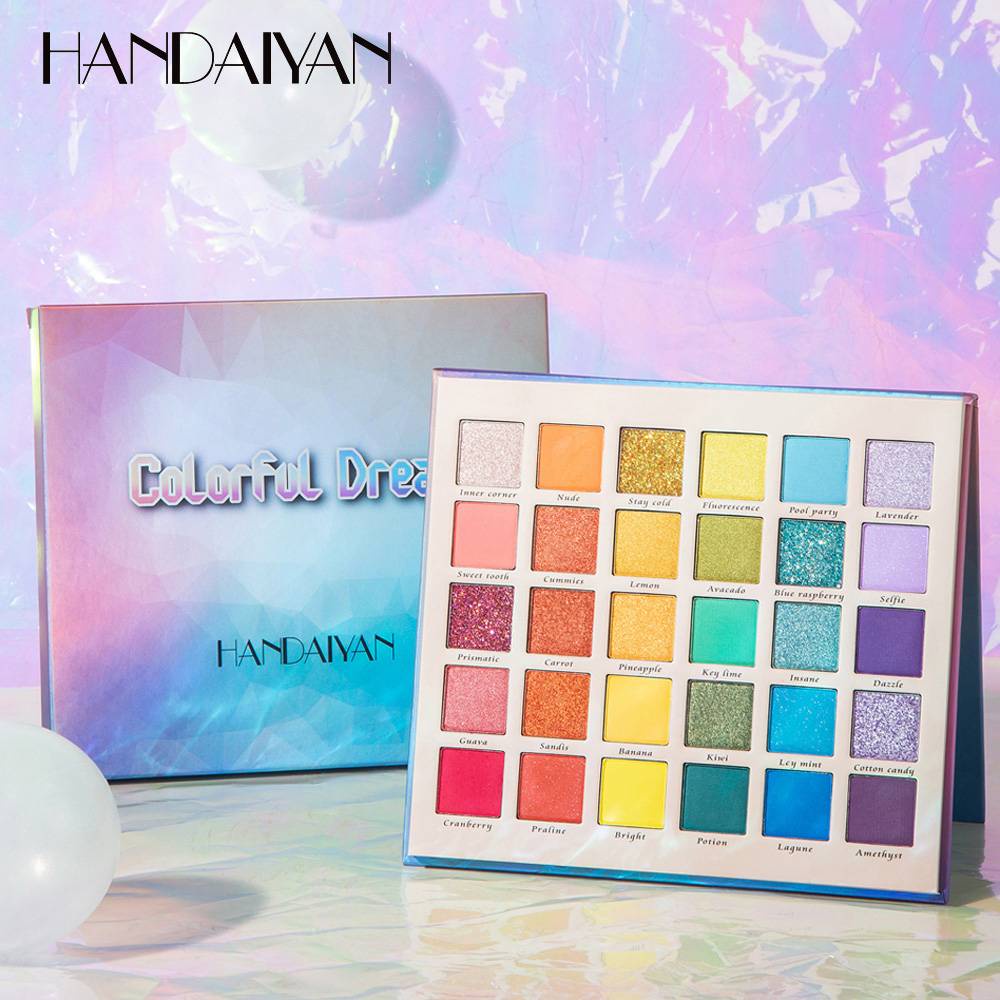 [Hàng mới về] Bảng Phấn Mắt Handaiyan 30 Màu Lì Và Ánh Ngọc Trai Lấp Lánh | BigBuy360 - bigbuy360.vn