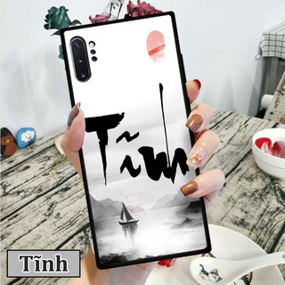 Ốp lưng Samsung Galaxy Note 10 Plus - In chữ thư pháp