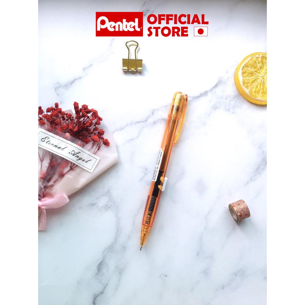 Bút Chì Kim Pentel PD105 Bấm Giữa ngòi 0.5mm (hàng chính hãng)