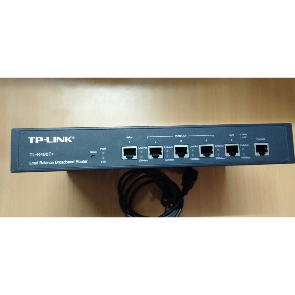 Router Cân Bằng Tải Băng Thông Rộng TPLINK TL-R480T+ (Cũ)