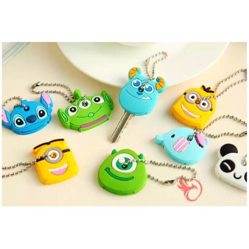Bao chìa khoá hình thú siêu dễ thương ( Set 5 cái )