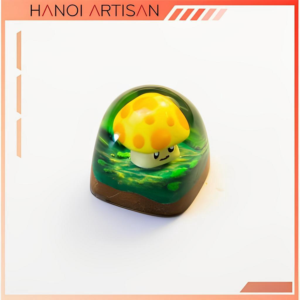 Keycap Artisan - Nút bàn phím cơ plants vs zombies