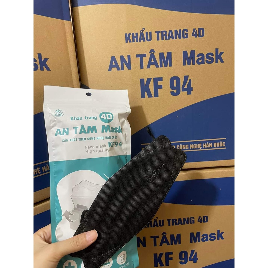 Túi 10 chiếc khẩu trang KF94 Công ty An Tâm Sài Gòn