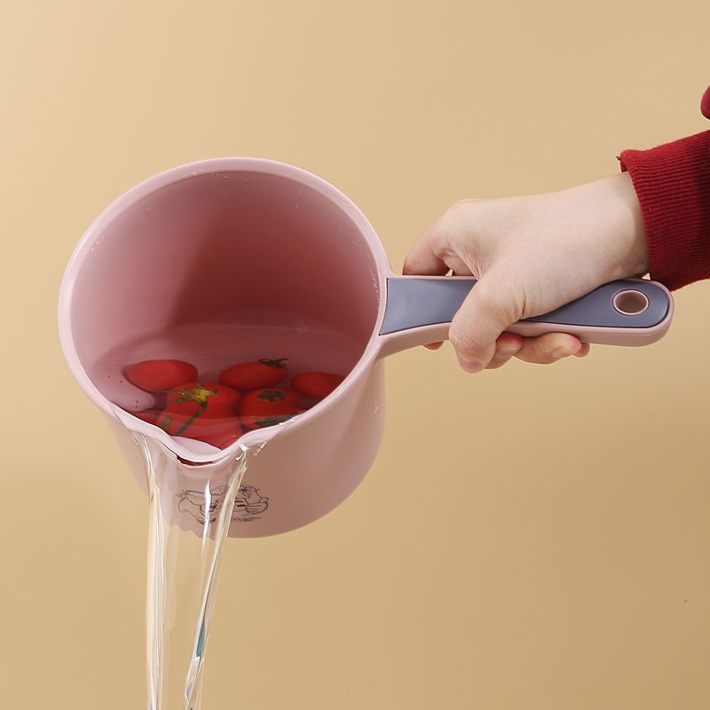 Ca Múc Nước Sâu Bằng Nhựa Tay Cầm Dài Tiện Lợi Dành Cho Nhà Bếp