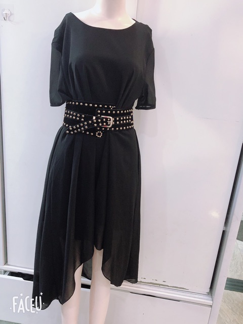 Đầm voan maxi combo